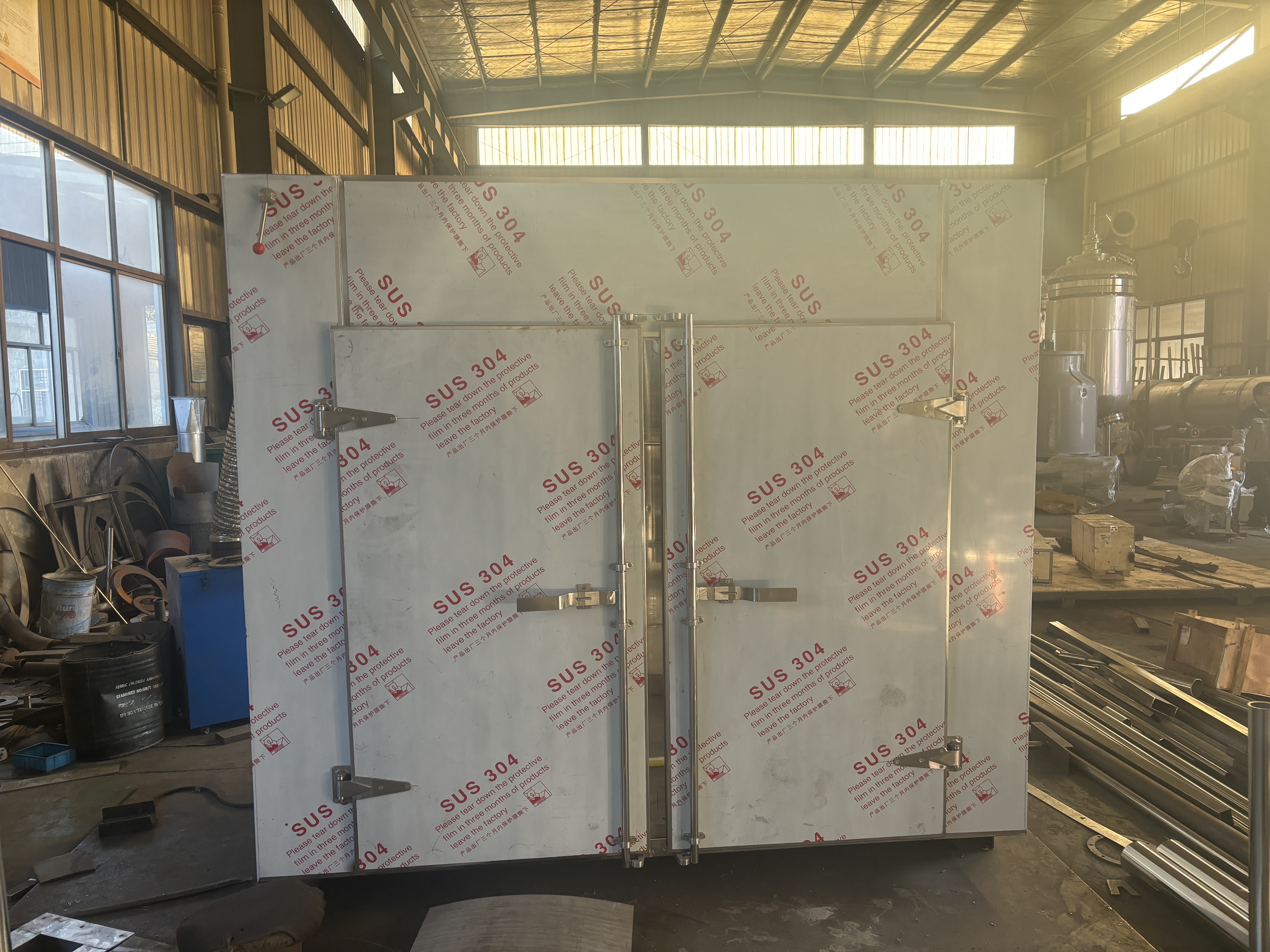 力度干燥——GMP烘箱、圓盤真空干燥機等設備遠銷國外